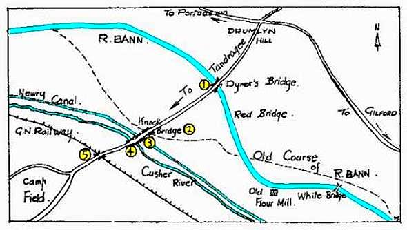 Five Bridges Map