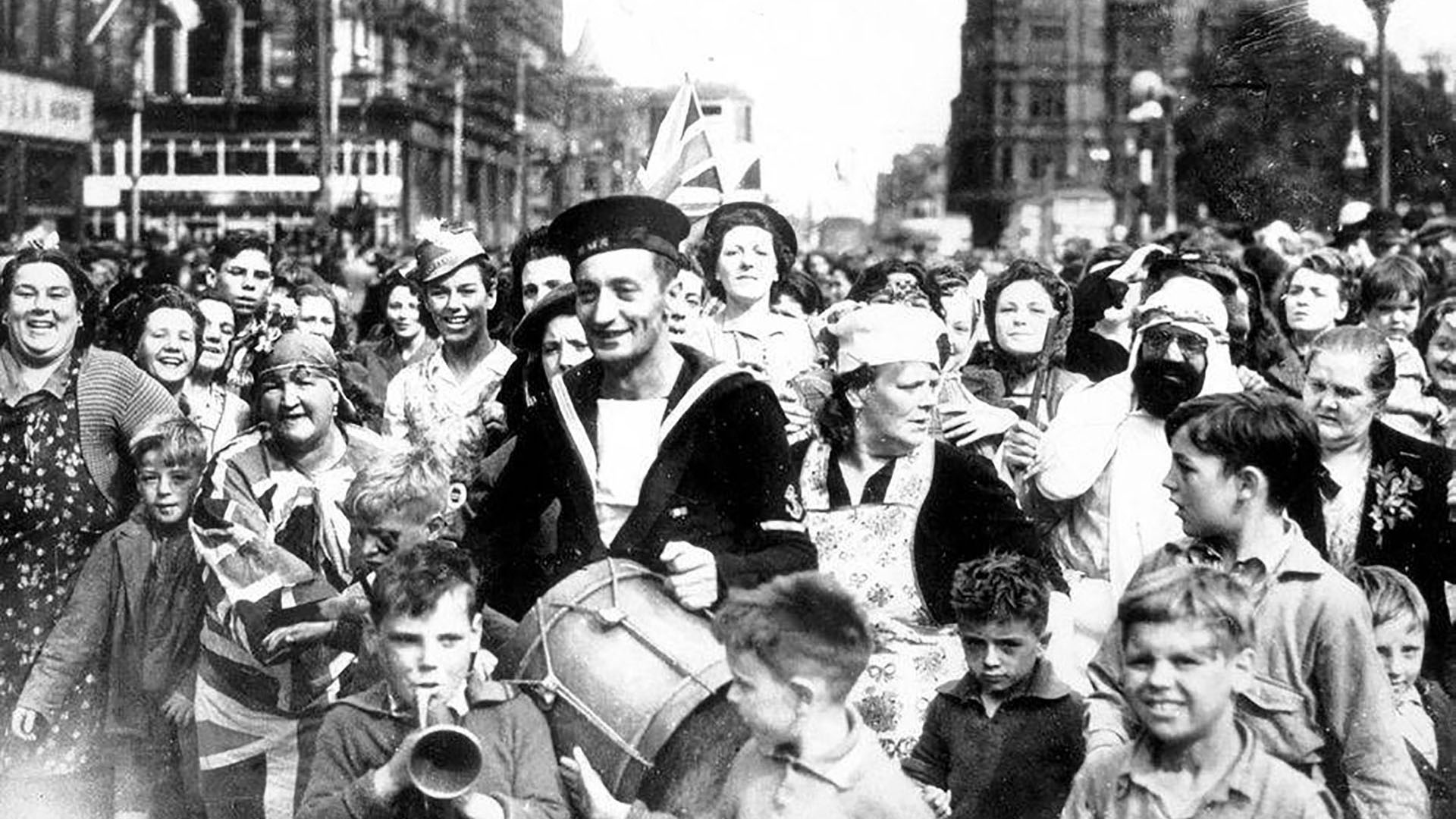 VE Day celebrations in Belfast